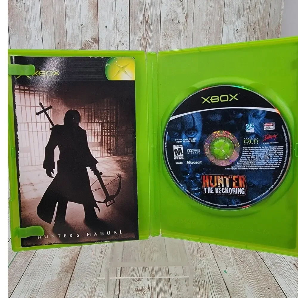 Hunter: The Reckoning (Microsoft Xbox, 2002) Complete CIB Tested